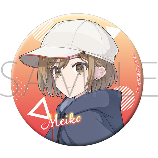 (Goods - Badge) Hatsune Miku Series Glitter Button Badge / MEIKO