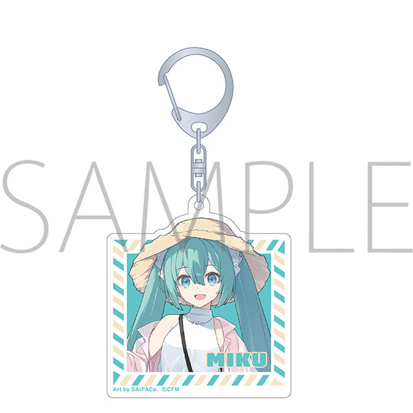 (Goods - Key Chain) Hatsune Miku Series Acrylic Key Chain / Hatsune Miku