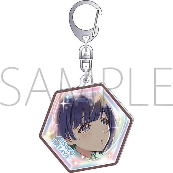 (Goods - Keychain) Gakuen iDOLM@STER Piece Style Acrylic Keychain / Misuzu Hataya Vol.2
