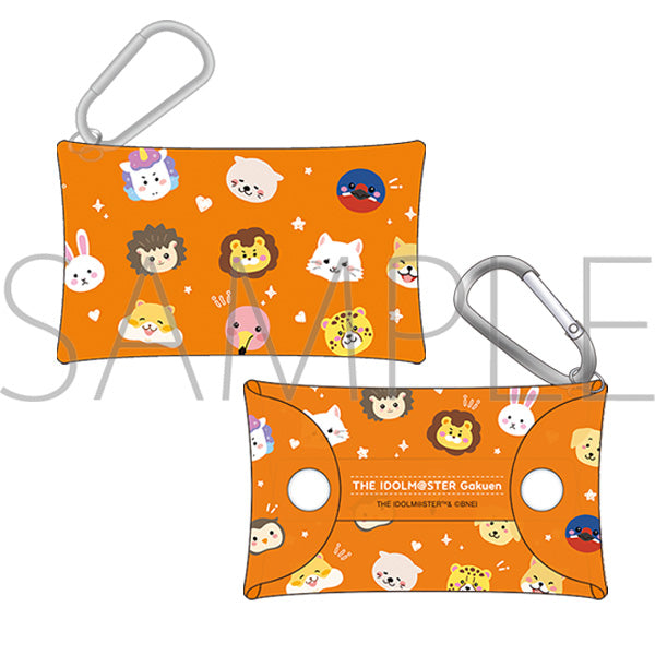(Goods - Pouch) Gakuen iDOLM@STER Clear Pouch w/Carabiner