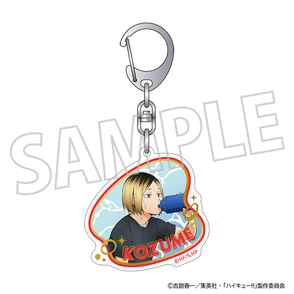 (Goods - Keychain) Haikyu!! Foil Stamped Acrylic Keychain / Kenma Kozume "Cool Down Fair"