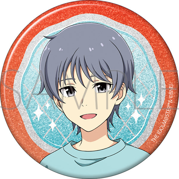 (Goods - Badge) THE IDOLM@STER SideM Glitter Button Badge / Natsuki Sakaki "Remember Shot"