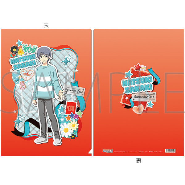 (Goods - Clear File) THE IDOLM@STER SideM Clear File / Natsuki Sakaki "Remember Shot"