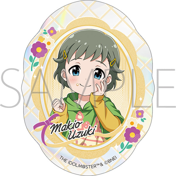 (Goods - Sticker) THE IDOLM@STER SideM Holographic Sticker / Makio Uzuki "Remember Shot"
