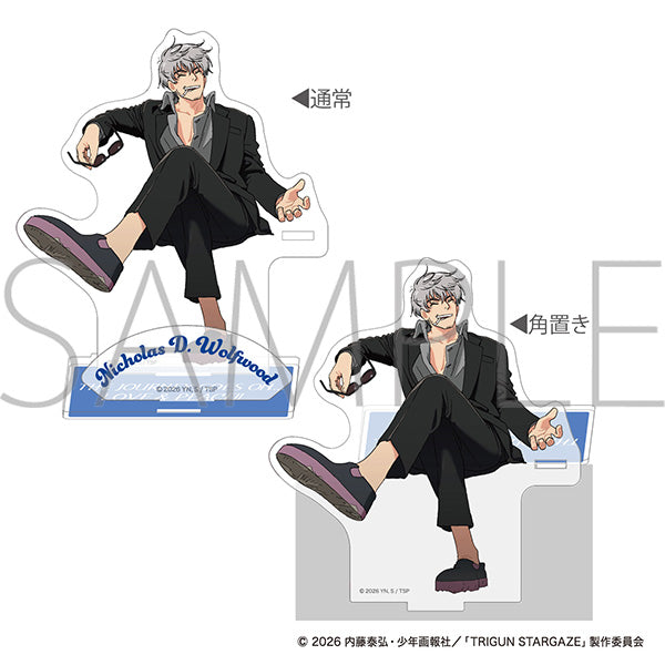(Goods - Acrylic Stand) TRIGUN STARGAZE Acrylic Stand / Nicholas Completion Commemoration ver.