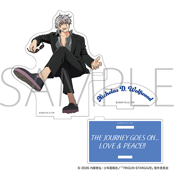 (Goods - Acrylic Stand) TRIGUN STARGAZE Acrylic Stand / Nicholas Completion Commemoration ver.