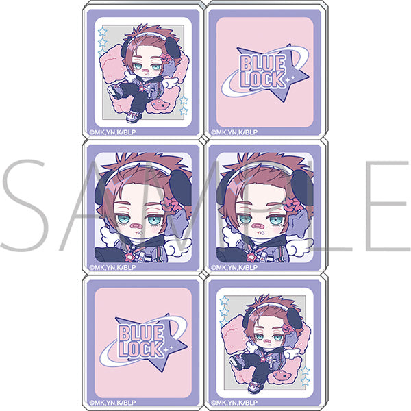 (Goods - Sticker) Blue Lock Season 2 Acrylic Block Sticker / Sae Itoshi Pastel Pop Vol.3