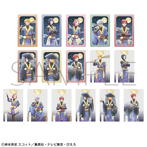 (1BOX=8)(Goods - Card) NARUTO Shippuden Commemorative Clear Sheet Collection / Gekka no Shinobi