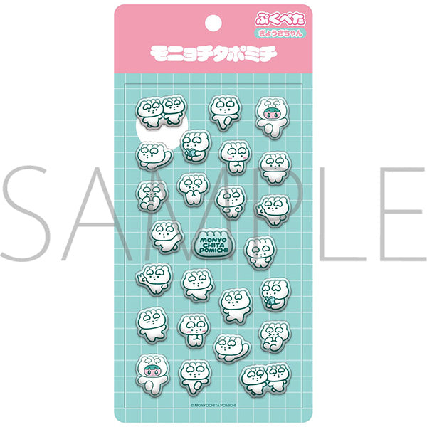 (Goods - Sticker) Illustrator Monyochita Pomichi Pukupeta (3D Sticker) / Gyoza-chan