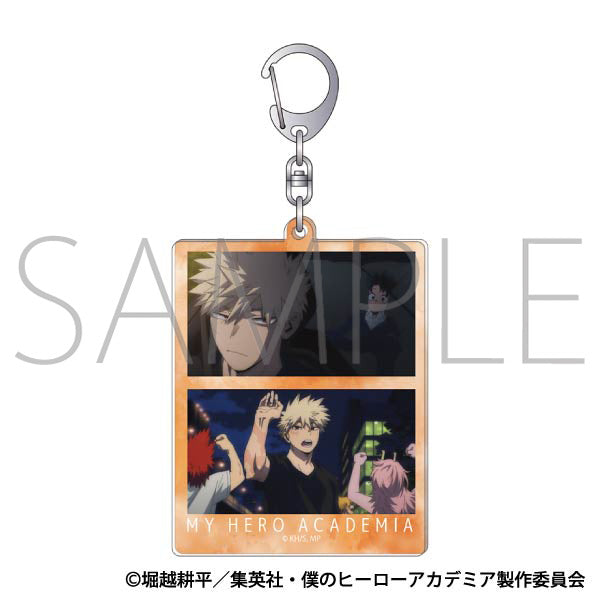 (Goods - Key Chain) My Hero Academia Major Scene Acrylic Key Chain / Katsuki Bakugo