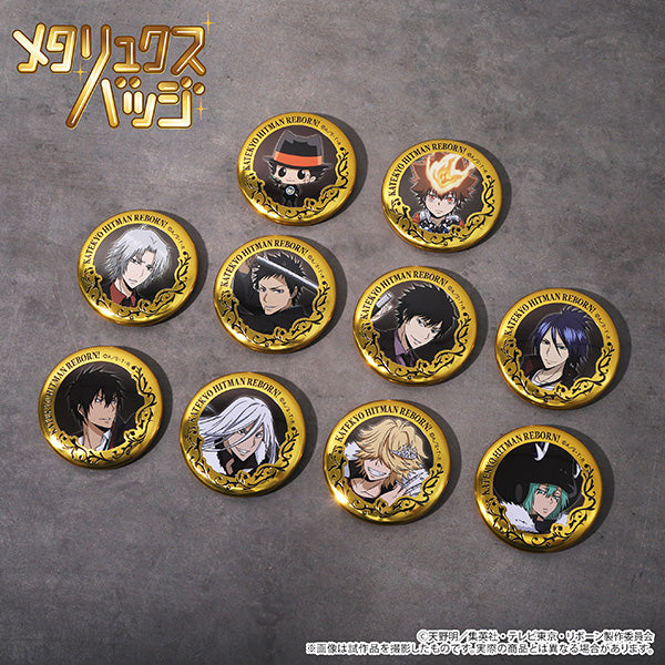 (1BOX=10)(Goods - Badge) REBORN! Metallux Badge Collection