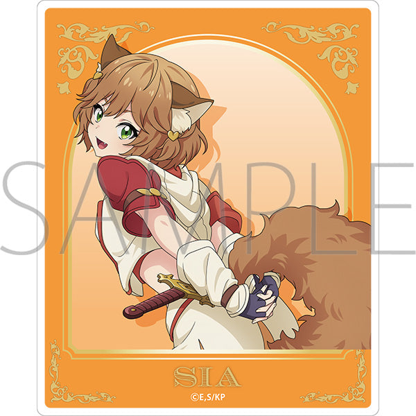 (Goods - Card) I Became a Legend After My 10 Year-Long Last Stand Acrylic Card / Sia