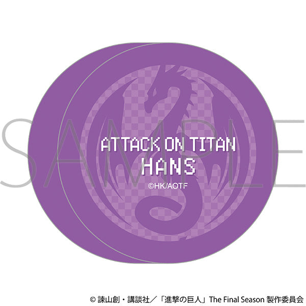 (Goods - Pouch) Attack on Titan Round Pouch / Hans