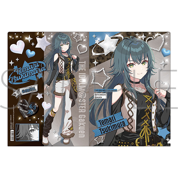 (Goods - Clear File) Gakuen iDOLM@STER Clear File / Temari Tsukimura ECLIPSE LIGHT