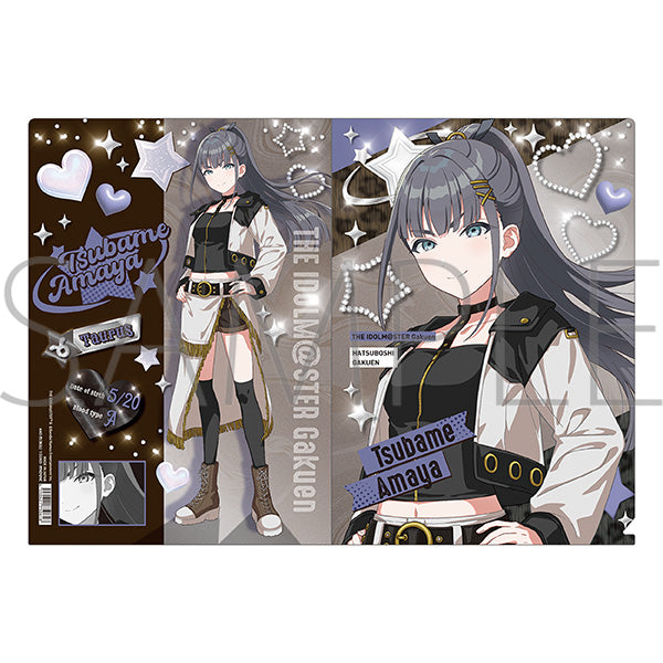 (Goods - Clear File) Gakuen iDOLM@STER Clear File / Tsubame Amaya ECLIPSE LIGHT