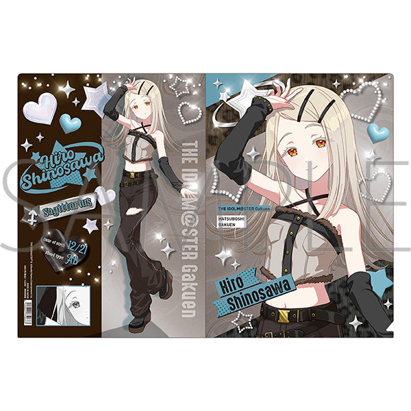 (Goods - Clear File) Gakuen iDOLM@STER Clear File / Hiro Shinosawa ECLIPSE LIGHT
