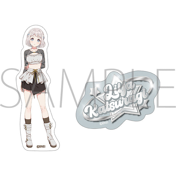 (Goods - Sticker) Gakuen iDOLM@STER Sticker Set / Lilja Katsuragi ECLIPSE LIGHT