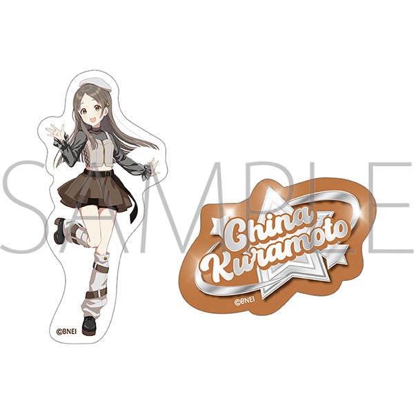 (Goods - Sticker) Gakuen iDOLM@STER Sticker Set / China Kuramoto ECLIPSE LIGHT