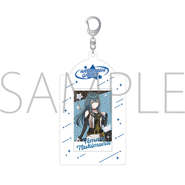 (Goods - Bromide) Gakuen iDOLM@STER Cheki & Cheki Holder Set / Temari Tsukimura ECLIPSE LIGHT