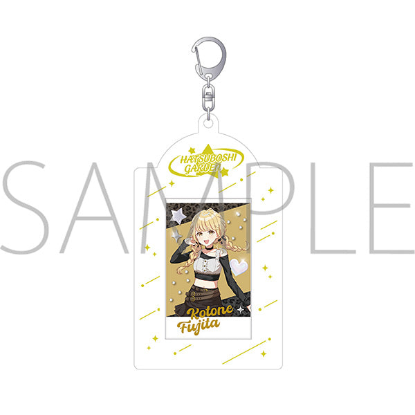 (Goods - Bromide) Gakuen iDOLM@STER Cheki & Cheki Holder Set / Kotone Fujita ECLIPSE LIGHT