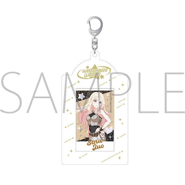 (Goods - Bromide) Gakuen iDOLM@STER Cheki & Cheki Holder Set / Sena Juo ECLIPSE LIGHT