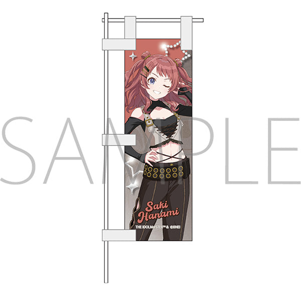 (Goods - Flag) Gakuen iDOLM@STER Desk Flag / Saki Hanami ECLIPSE LIGHT