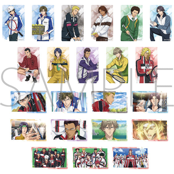 (1BOX=11)(Goods - Card) New Prince of Tennis Clear Sheet Collection