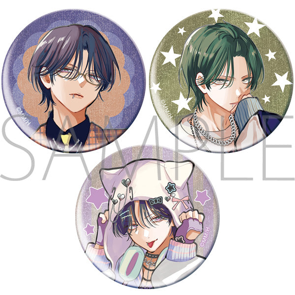 (Goods - Badge) Spring Storm and Monster Button Badge Set