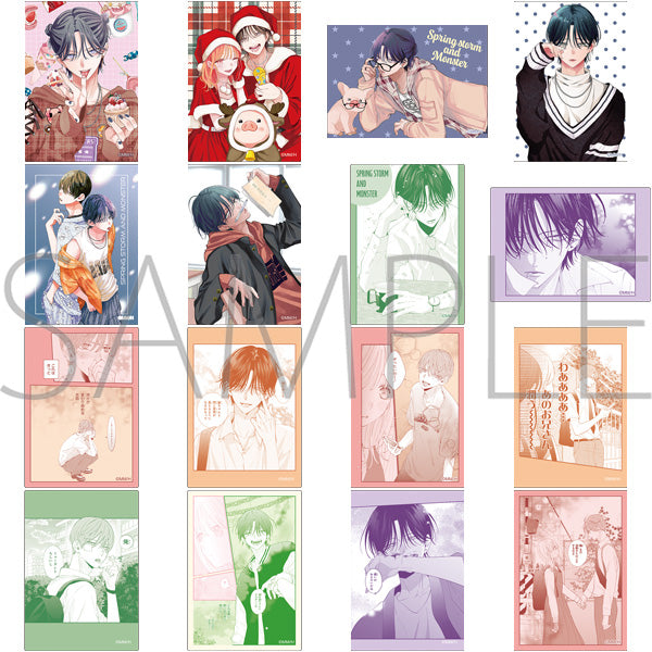 (1BOX=8)(Goods - Card) Spring Storm and Monster Commemorative Clear Sheet Collection