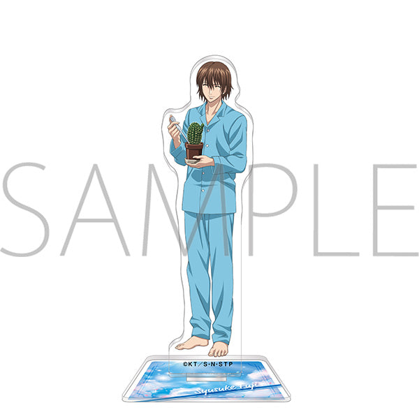 (Goods - Acrylic Stand) New Prince of Tennis Acrylic Stand / Shusuke Fuji Waking up ver.