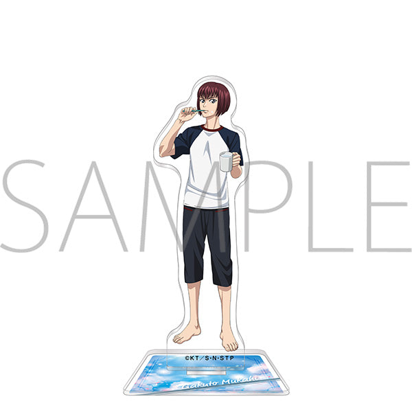 (Goods - Acrylic Stand) New Prince of Tennis Acrylic Stand / Gakuto Mukahi Waking up ver.