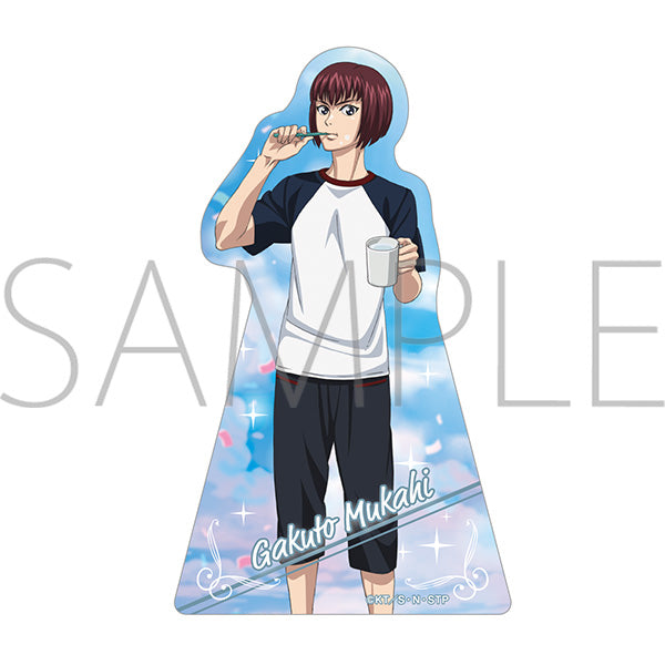 (Goods - Sticker) New Prince of Tennis Sticker / Gakuto Mukahi Waking up ver.