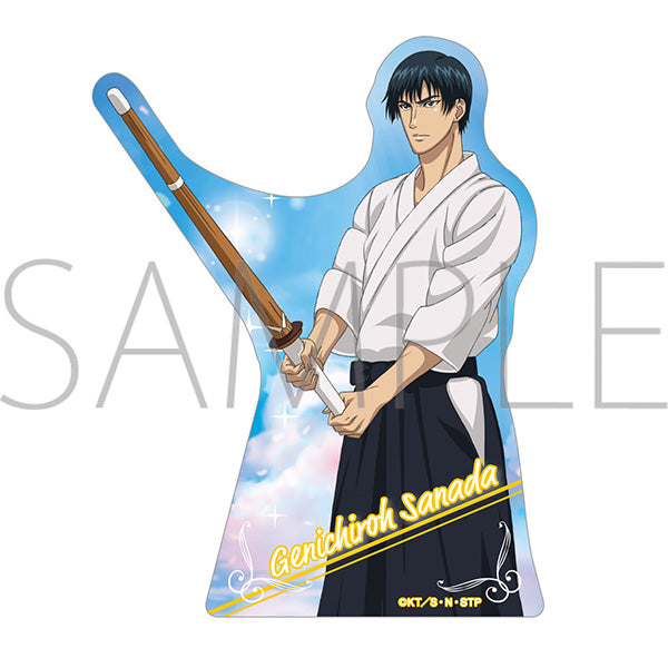 (Goods - Sticker) New Prince of Tennis Sticker / Genichiro Sanada Waking up ver.