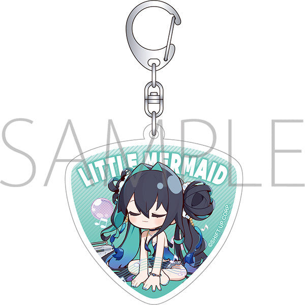 (Goods - Keychain) GODDESS OF VICTORY: NIKKE Pick Shaped Acrylic Keychain / Little Mermaid