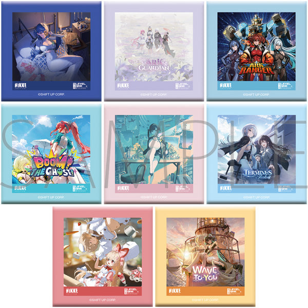(1BOX=8)(Goods - Magnet) GODDESS OF VICTORY: NIKKE Square Magnet Collection