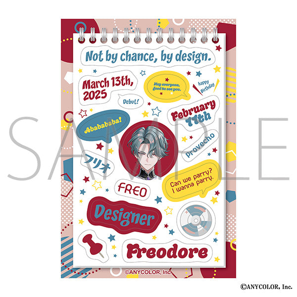 (Goods - Sticker) NIJISANJI EN #ENhaiizo Sticker Sheet / Freodore