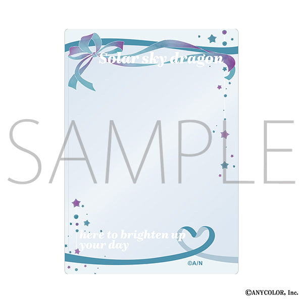 (Goods - Card Case) NIJISANJI EN Liver Famous Quote Hard Bromide Case / Elira Pendora