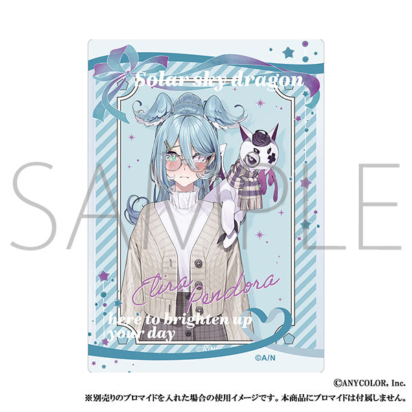 (Goods - Card Case) NIJISANJI EN Liver Famous Quote Hard Bromide Case / Elira Pendora