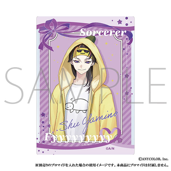 (Goods - Card Case) NIJISANJI EN Liver Famous Quote Hard Bromide Case / Shu Yamino