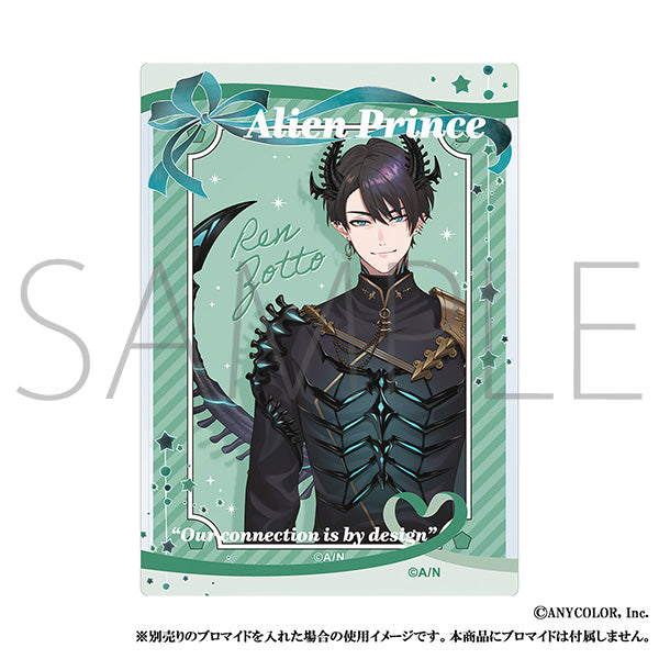(Goods - Card Case) NIJISANJI EN Liver Famous Quote Hard Bromide Case / Ren Zotto