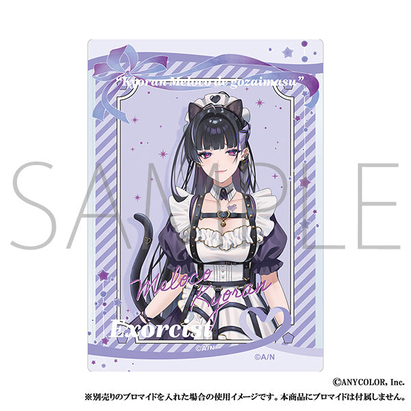 (Goods - Card Case) NIJISANJI EN Liver Famous Quote Hard Bromide Case / Meloco Kyoran