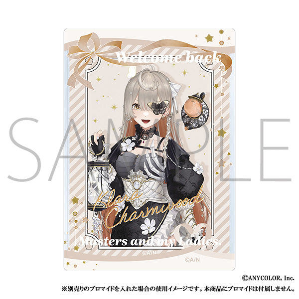 (Goods - Card Case) NIJISANJI EN Liver Famous Quote Hard Bromide Case / Klara Charmwood