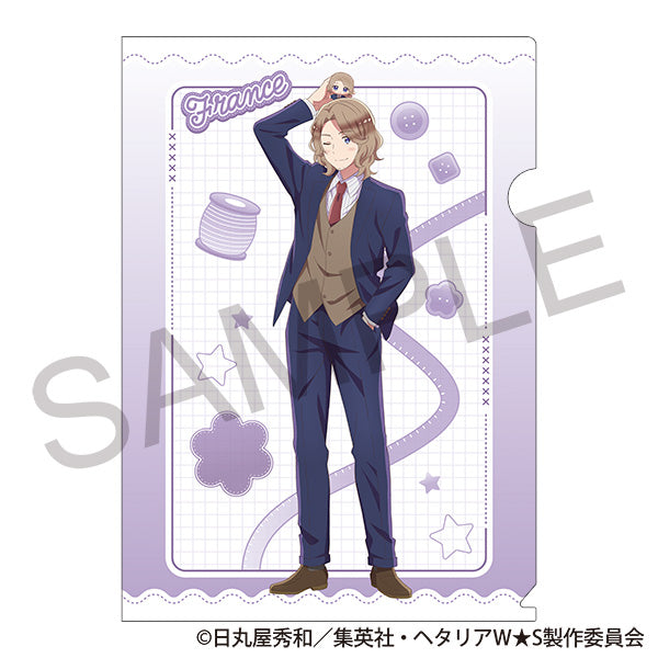 (Goods - Clear File) Hetalia World★Stars Clear File / France 2026 Winter Fair