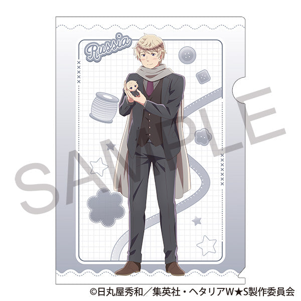 (Goods - Clear File) Hetalia World★Stars Clear File / Russia 2026 Winter Fair