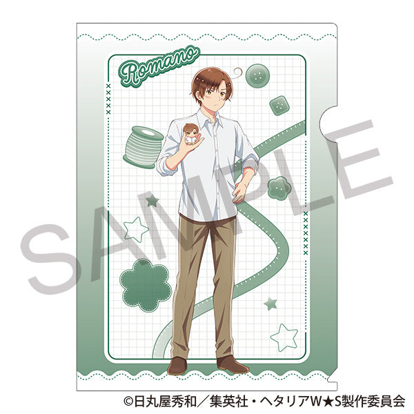 (Goods - Clear File) Hetalia World★Stars Clear File / Romano 2026 Winter Fair