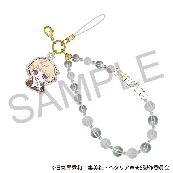 (Goods - Strap) Hetalia World★Stars After-school Mates Beads Strap / Russia 2026 Winter Fair