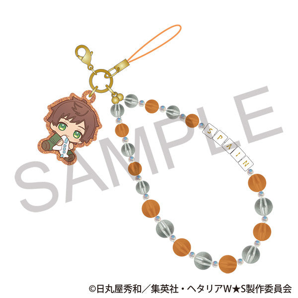 (Goods - Strap) Hetalia World★Stars After-school Mates Beads Strap / Spain 2026 Winter Fair
