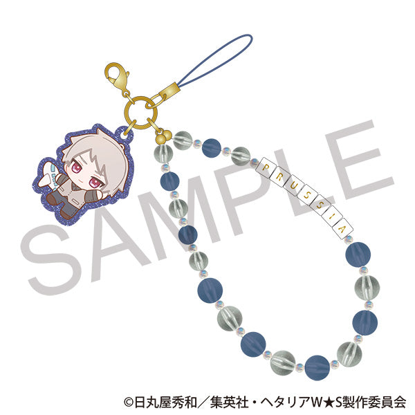 (Goods - Strap) Hetalia World★Stars After-school Mates Beads Strap / Prussia 2026 Winter Fair