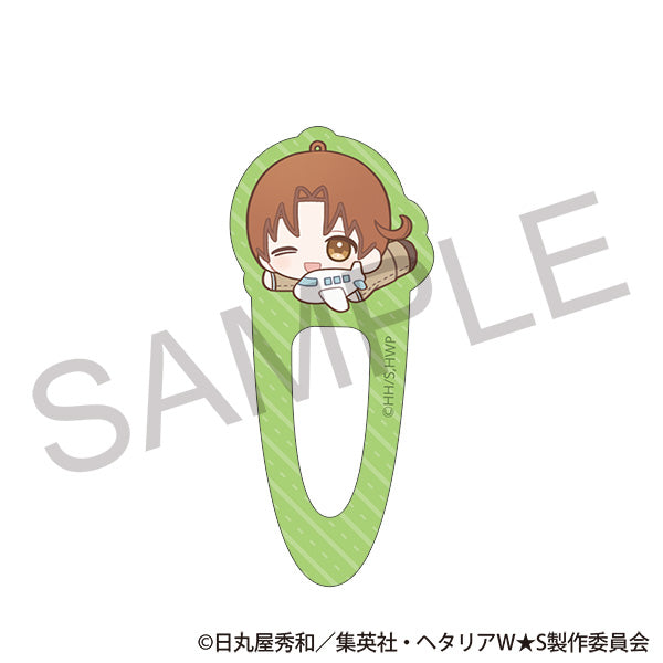 (Goods - Hair Accessory) Hetalia World★Stars Hinged Barrette for Bangs / Italy 2026 Winter Fair
