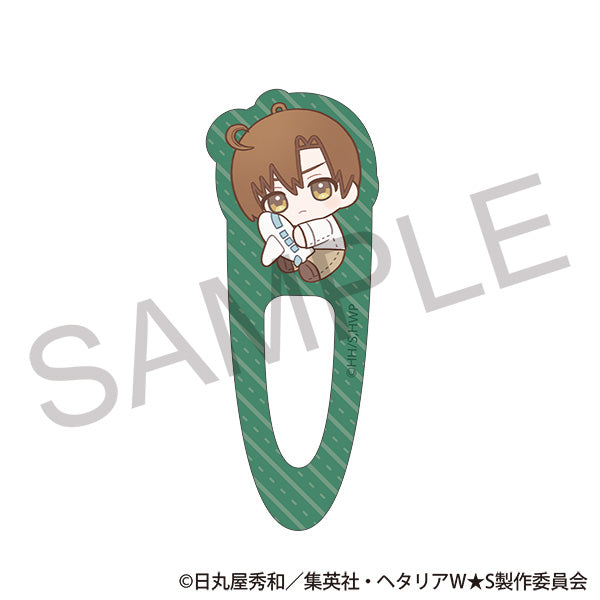 (Goods - Hair Accessory) Hetalia World★Stars Hinged Barrette for Bangs / Romano 2026 Winter Fair